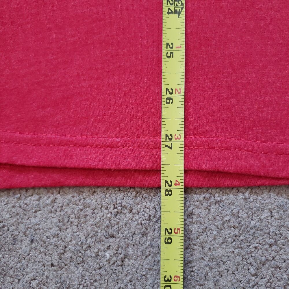 NWT Elf OMG! SANTA! I Know Him! Size Medium Mens Red Double Side T-Shirt - Picture 5 of 6